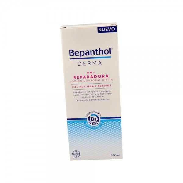 Bepanthol Derma Reparadora Locion Corporal Diaria 200 Ml
