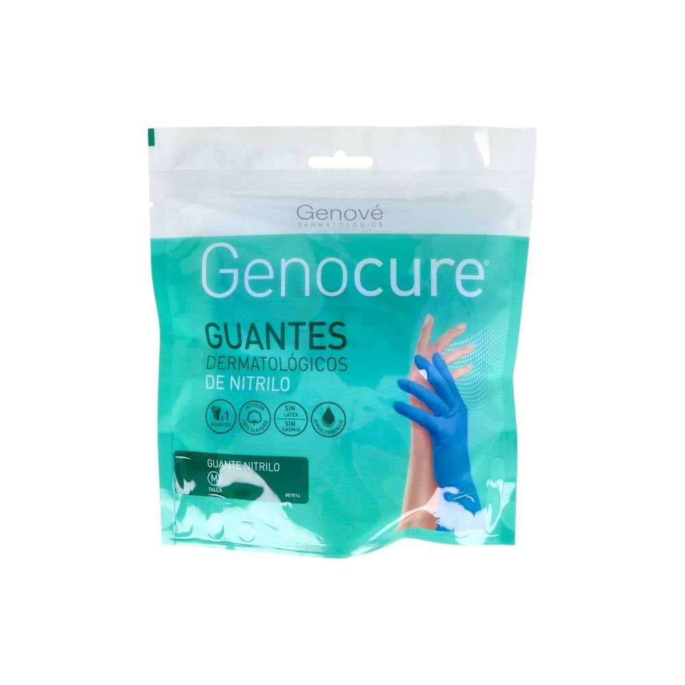 Guantes Derm Genocure Nitrilo T-M/7 2Uds