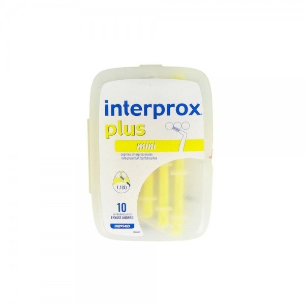 Cepillo Interdental Interprox Plus Mini Angu Amarillo 10 U