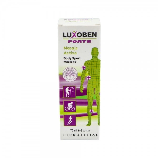 Hidrotelial Luxoben Forte Cr Gel Masaje Artic 75 Ml