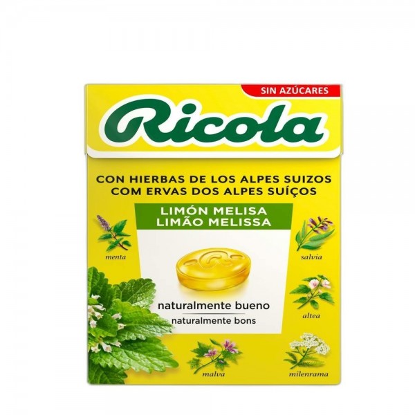 Ricola Caram S/A Limon Melisa 50 G