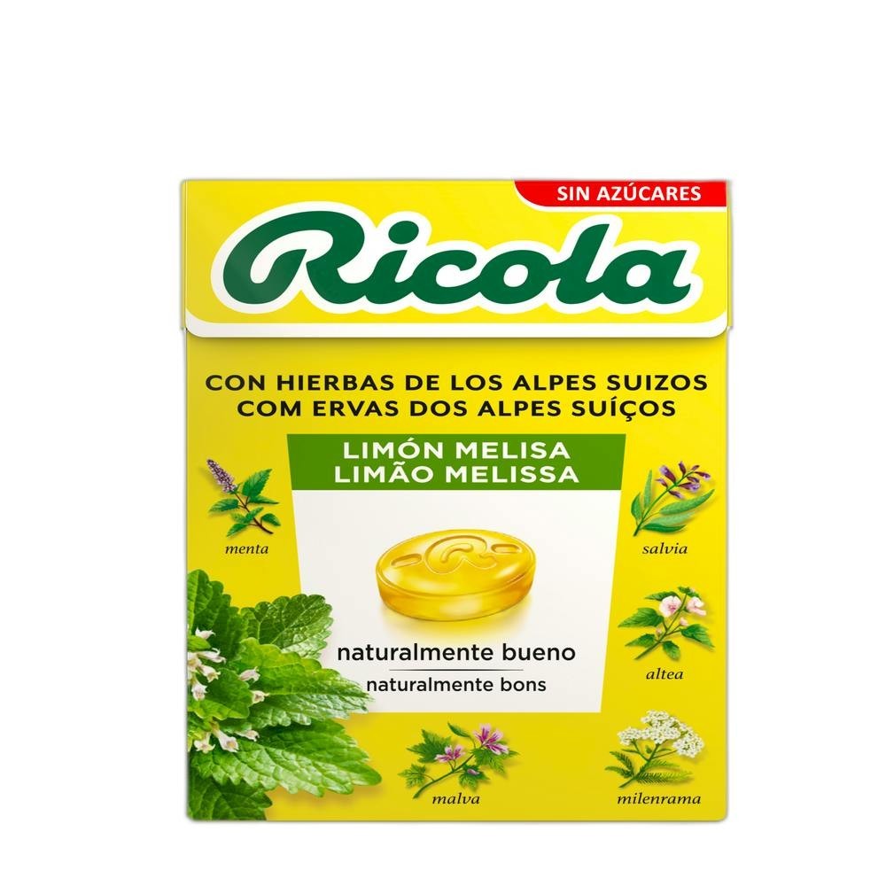 Ricola Caram S/A Limon Melisa 50 G