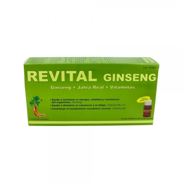 Revital Ginseng+Jalea R+Vit C 20Am
