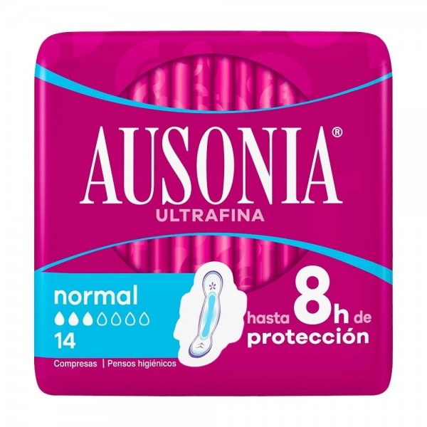 Compresa Hig Ausonia Ad Normal Alas 14 U
