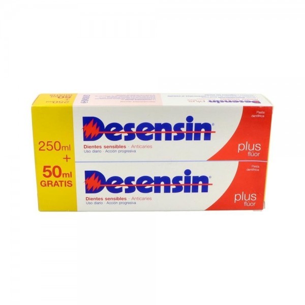 Desensin Plus Pack Pasta Dental 2X150Ml (50Ml Gra) + Col 30Ml
