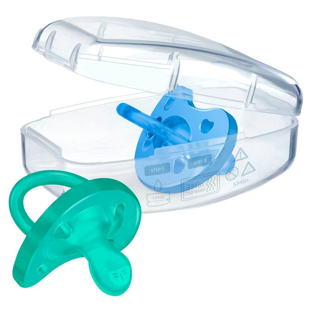 Chicco chupete Physio Soft azul 6-16m 1ud