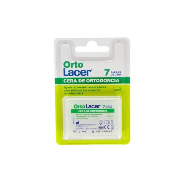 Cera Ortodoncia Lacer Protec Rozadura 7 Barras