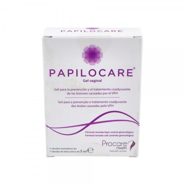 Papilocare Gel Vaginal 7 Canulas 5 Ml