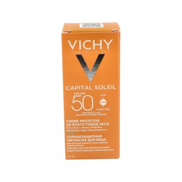 Vichy Id Soleil Emul Tacto Seco Fps 50+ 50 Ml