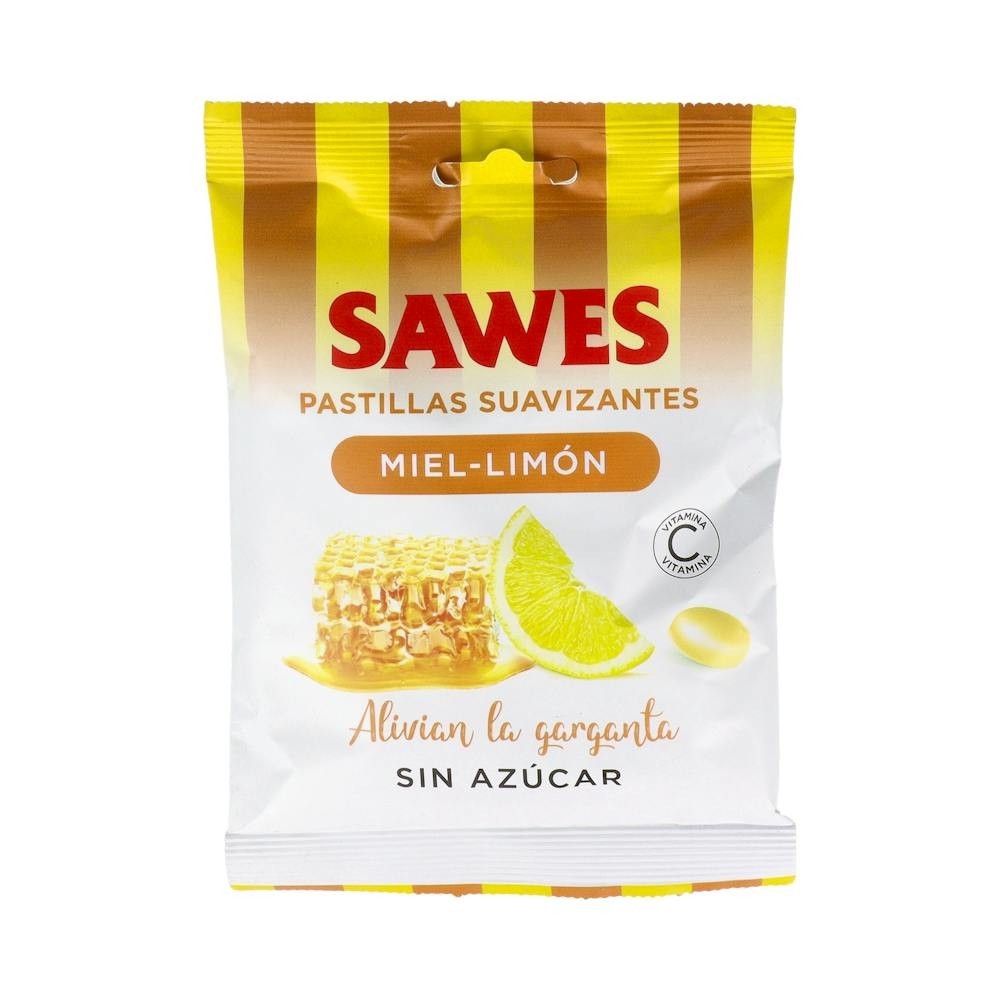 Sawes Pastillas Balsamicas S/Azucar Miel Limon...