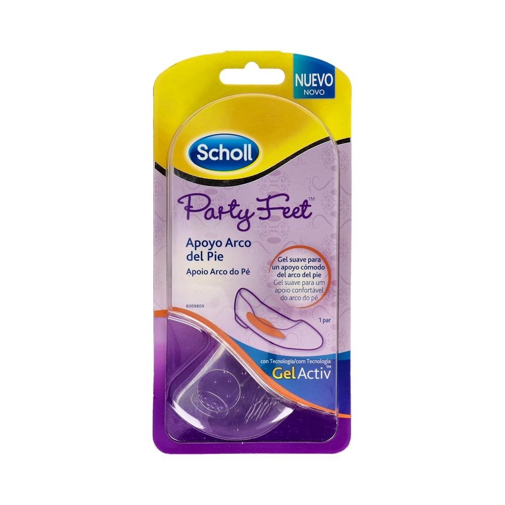 Plantilla Scholl Party Feet Apoyo Arco Pie