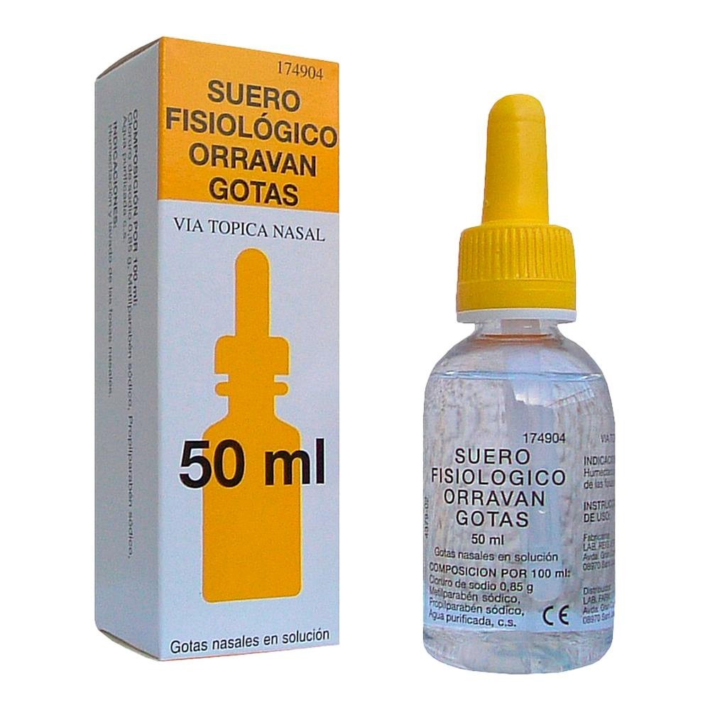 SUERO FISIOLOGICO GOTAS frasco 50 ml