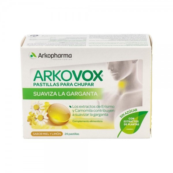Arkovox Miel Limon 24 Pastillas