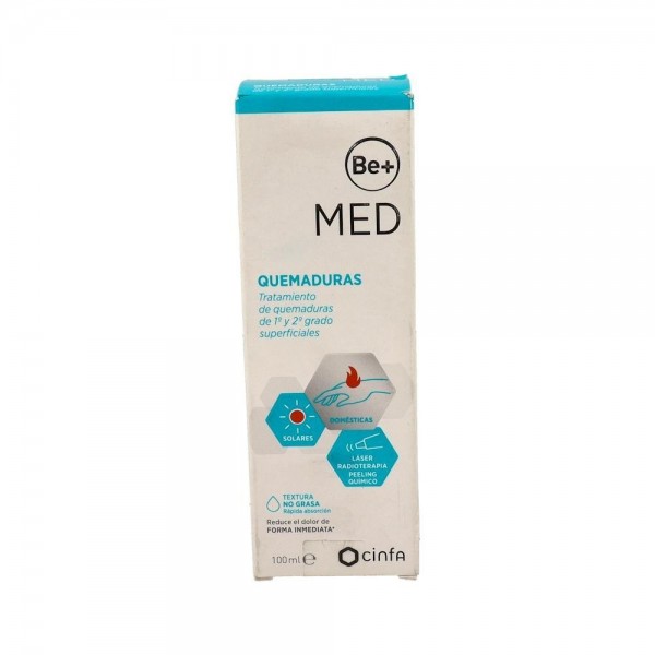 Be+ Med Crema Quemaduras 100 Ml