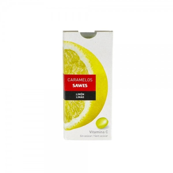 Sawes Caramelos Balsamicos S/Azucar Limon Vit C Blister 22 G