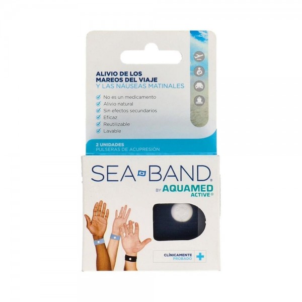 Sea Band Aquamed Pulsera Antimareo Adulto 2U