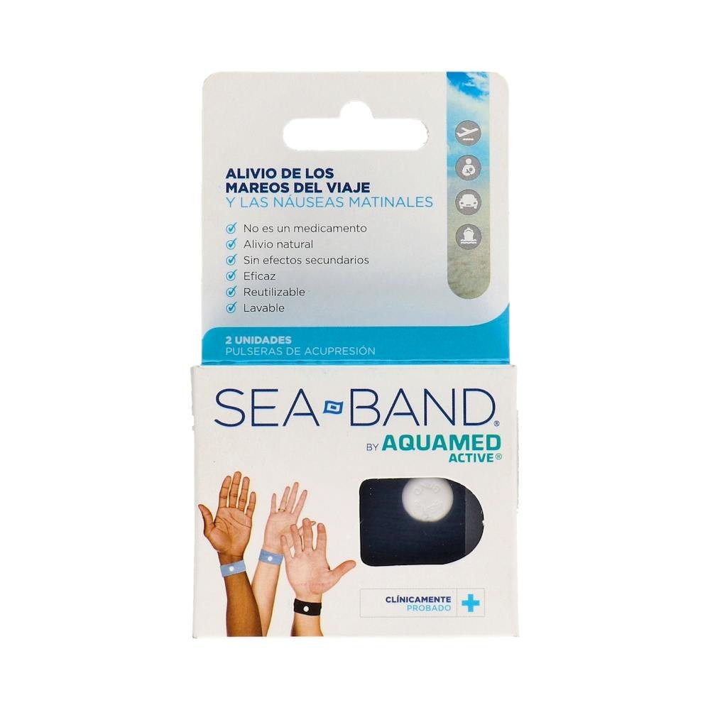 Sea Band Aquamed Pulsera Antimareo Adulto 2U