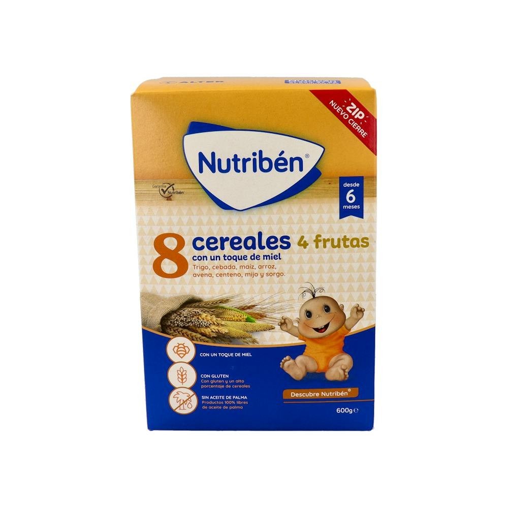 Nutriben 8 Cereales Miel 4 Frutas 600 G