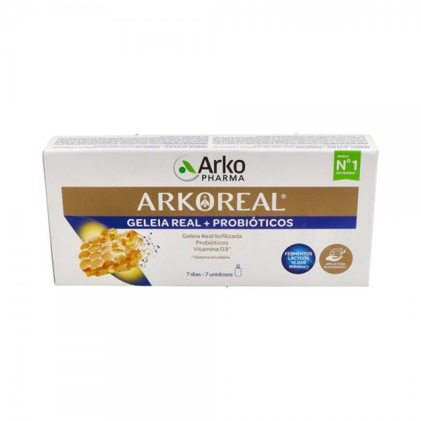 Arkoreal Jalea Real + Probióticos 7 dosis Arkopharma