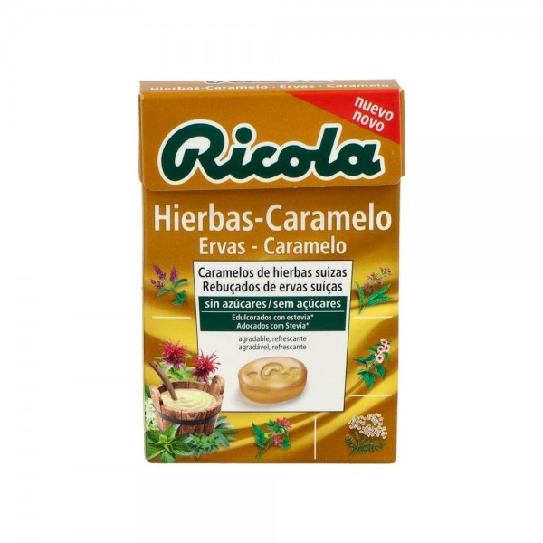 Ricola Caram S/A Sabor Caramelo 50 G