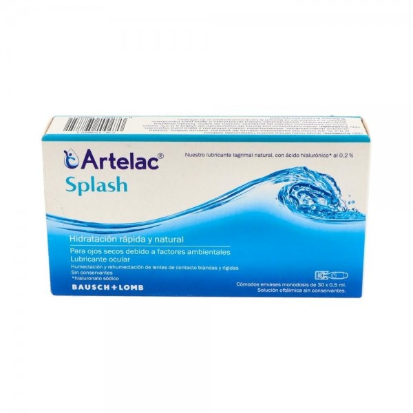 Artelac Splash 0,5 Ml 30 Unidosis