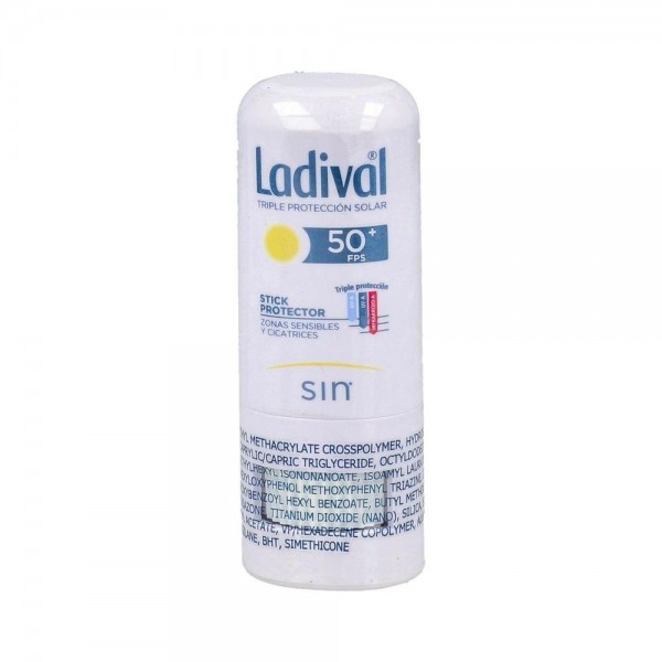 Ladival Stick Zonas Sens Fps 50+ 8 G