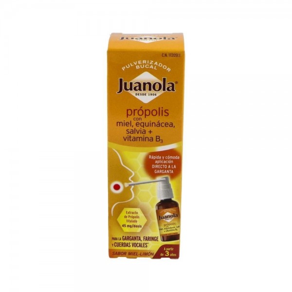 Juanola Pulv Bucal Propolis Miel S E 30 Ml