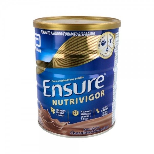 Ensure Nutrivigor Chocolate Lata 850 Gr