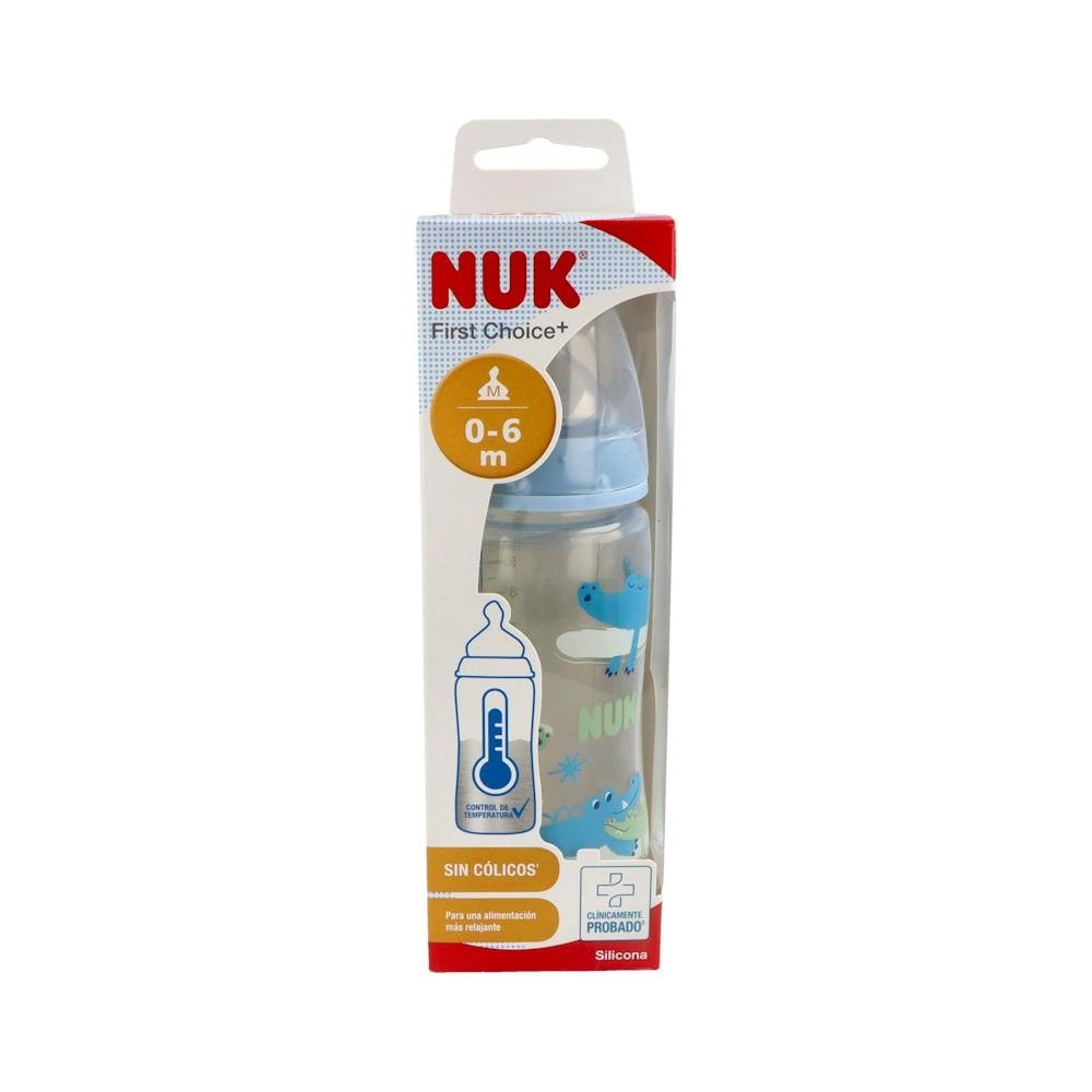 Biberon Nuk Fc+ Pp Silicona 1M 300 Ml
