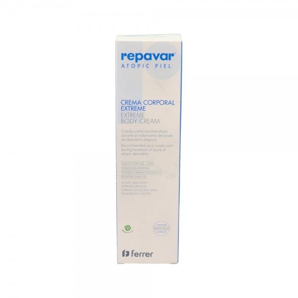Repavar Atopic Piel Extrem Crema Corporal 150 Ml