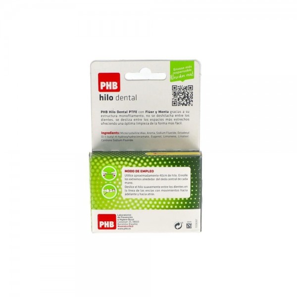 Hilo Dental Phb Fluor Menta 50 Ml Duplo