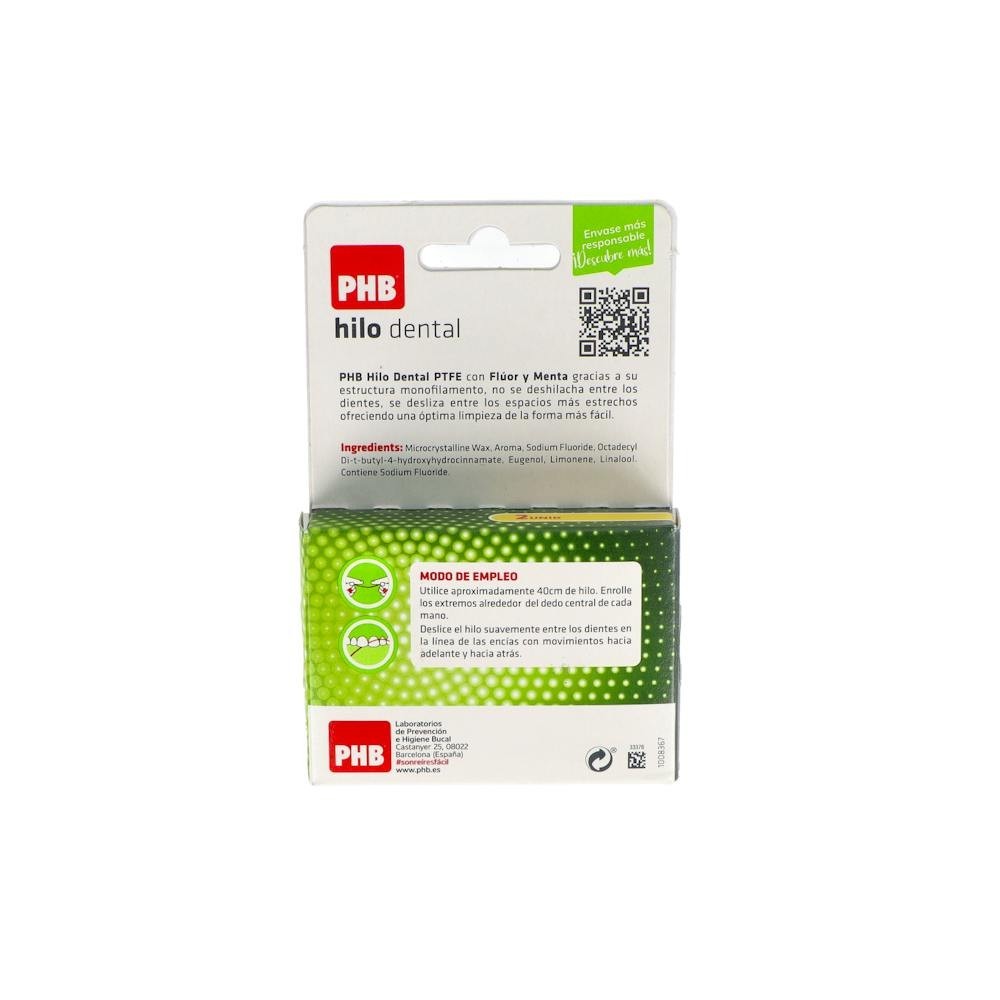 Hilo Dental Phb Fluor Menta 50 Ml Duplo