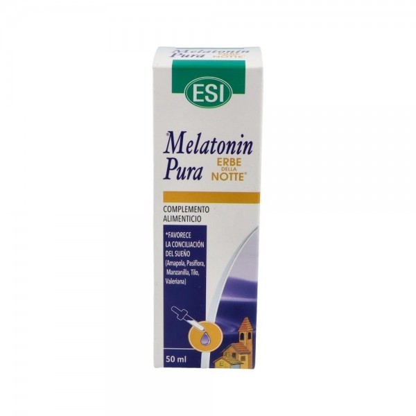 Esi Trepat Diet Melatonin Pura C/Erbe Notte 1 Mg Gotas 50 Ml