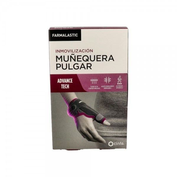 Muñequera Farmalastic Advanced Inm Pulgar T 1