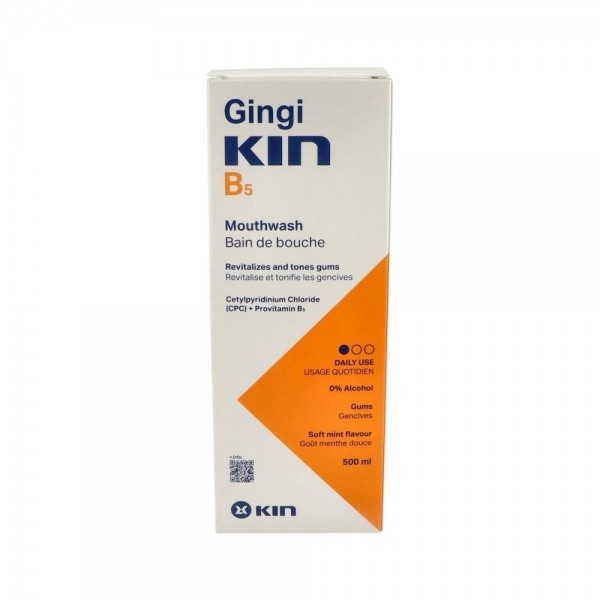 Gingikin B5/Plus Colutorio Bucal Diario 500 Ml