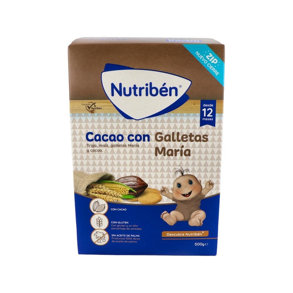 Nutriben Cacao Galletas Maria Papilla 500 G