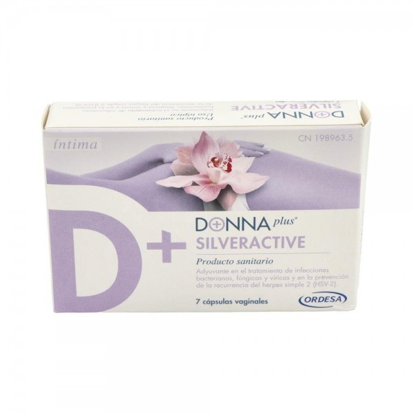 Donnaplus Silveractive 7 Caps Vaginal