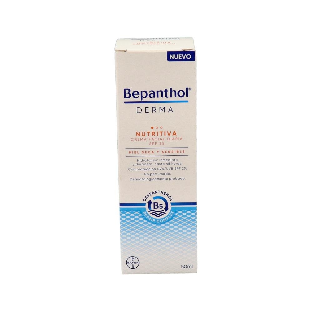 Bepanthol Derma Nutritiva Crema Facial Spf25 50 Ml