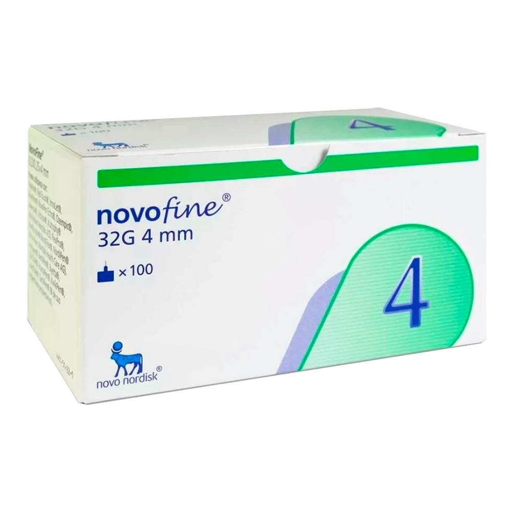 Aguja Novofine Est 32G 0,23/0,25X4 Mm 100 Un