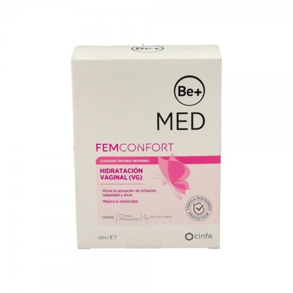 Be+ Med Femconfort Hid Vaginal 8 X 6 Ml