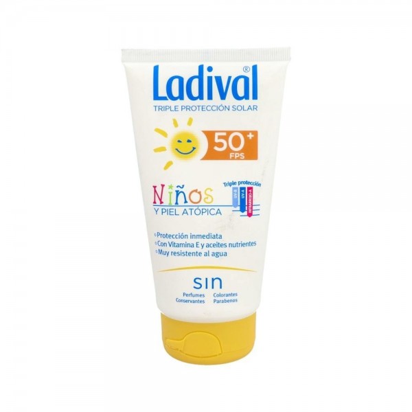 Ladival Niños Piel Atop Fps 50+ Crema 150 Ml