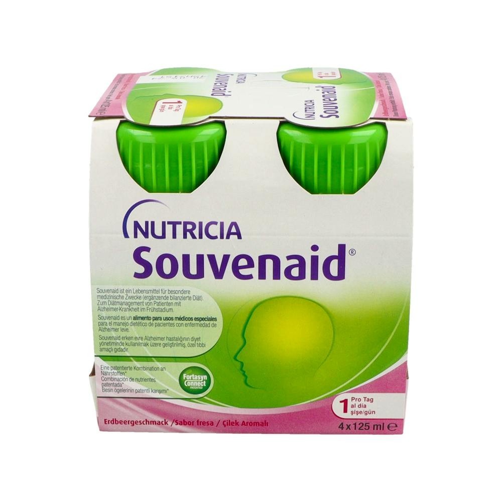 Souvenaid Fresa Bot 4X125 Ml