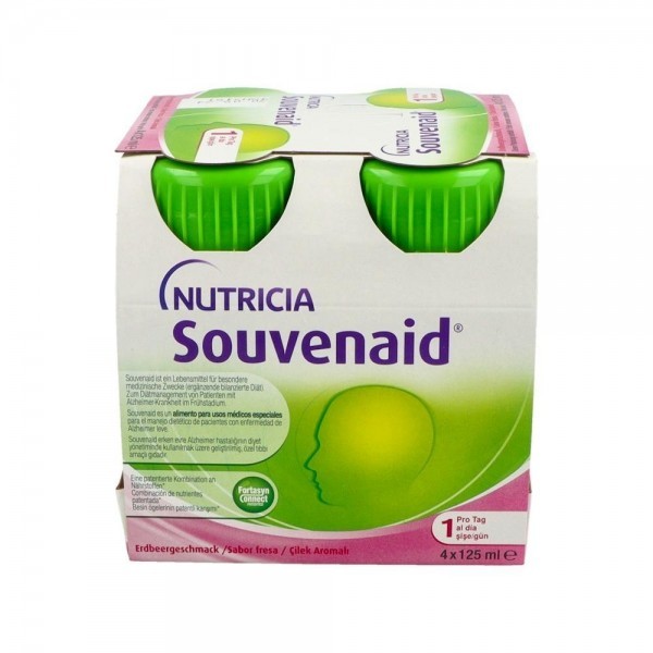 Souvenaid Fresa Bot 4X125 Ml