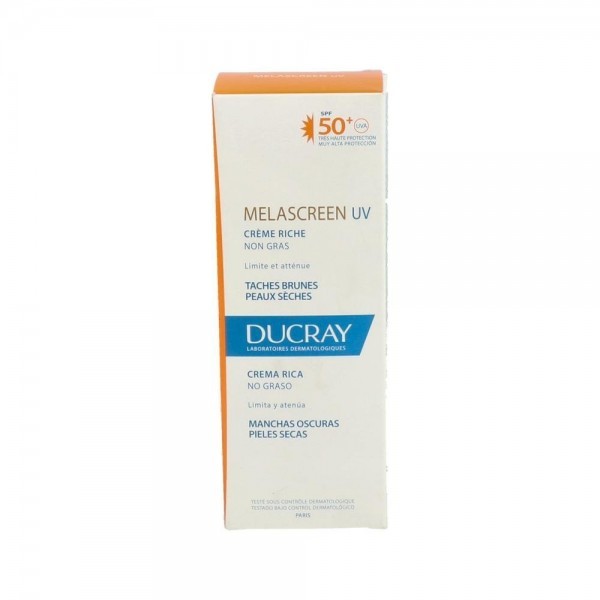 Ducray Melascreen Uv Crema Rica Fps 50+ 40 Ml