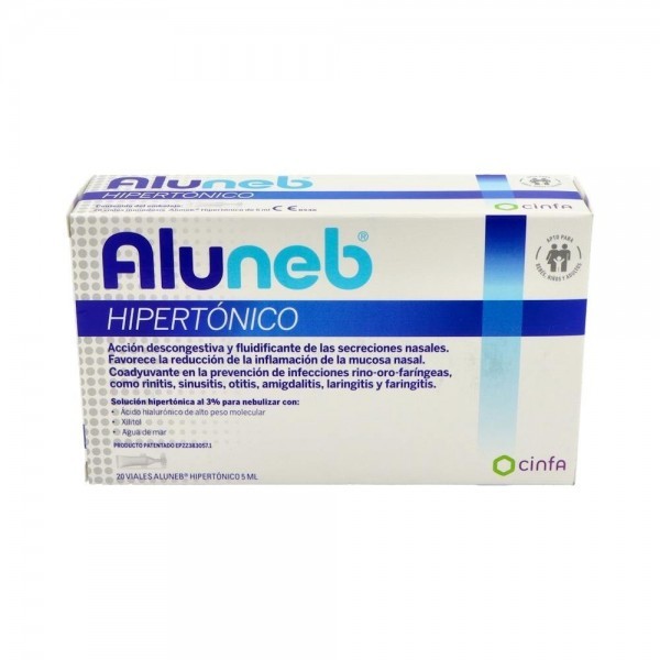 Aluneb Hiperotonico 20 Viales 5 Ml