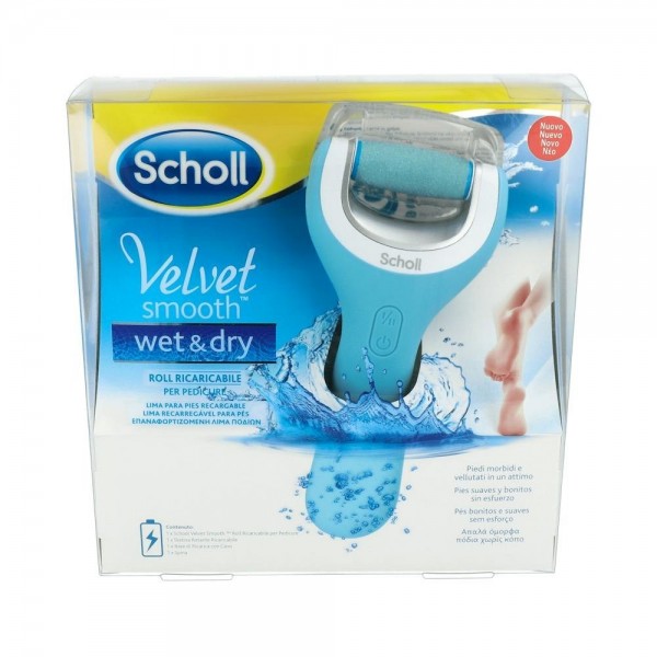 Scholl Velvet Lima Smooth Wet&Dry Recargable