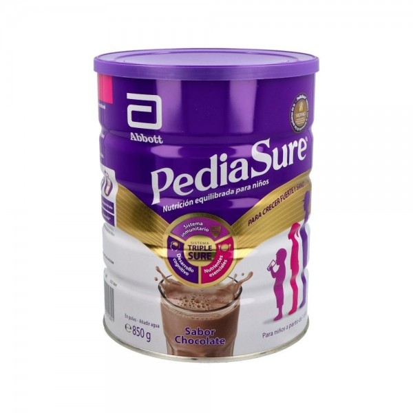 Pediasure Triplesure Chocolate 1 Lata 850 G F. Ahorro