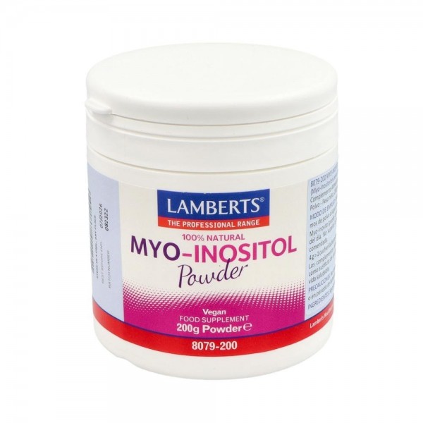 Lamberts 8079-200 Myo Inositol En Polvo 100% Natural 200 G