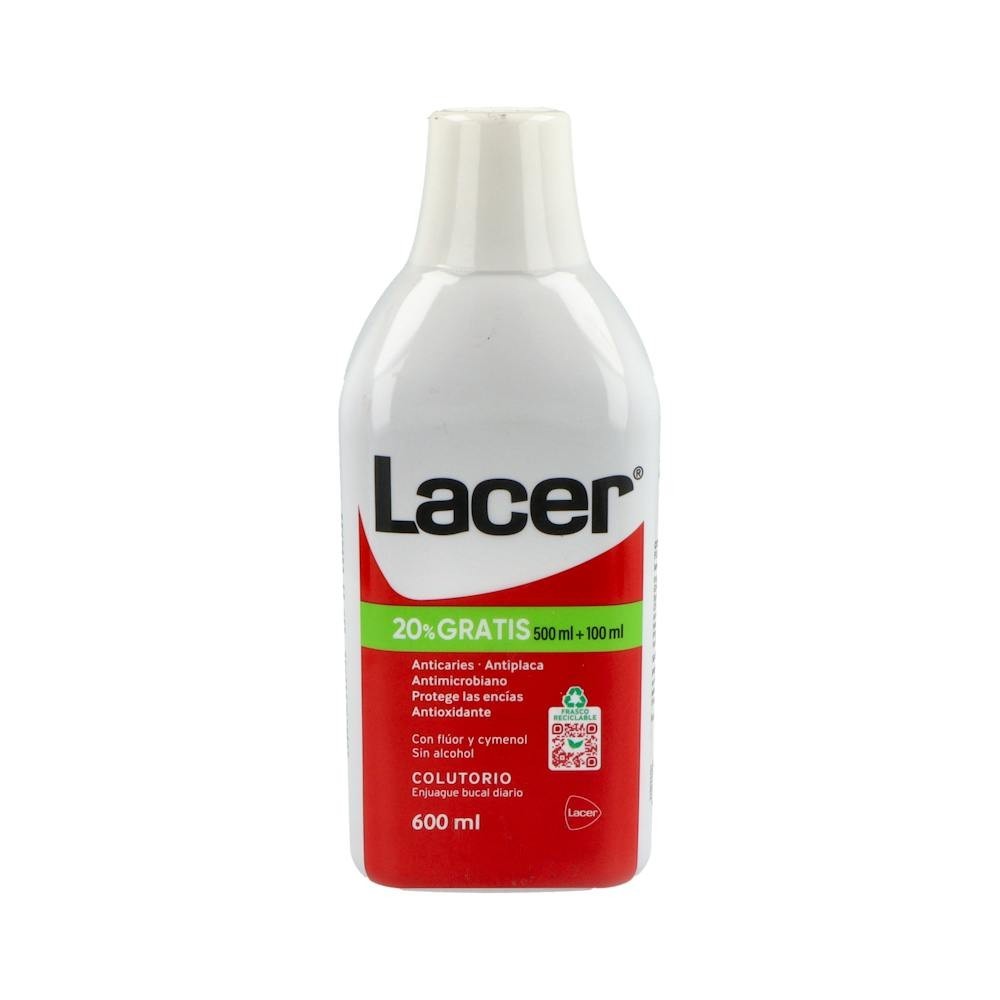 Lacer Colutorio 600Ml.(Extracantidad)