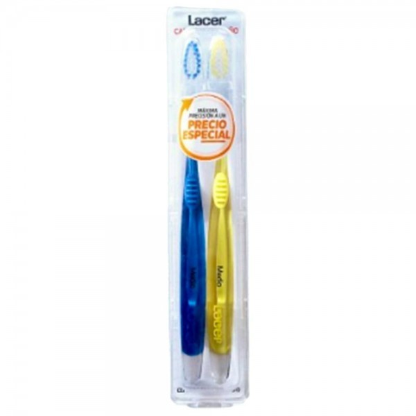 Cepillo Dental Lacer-Duplo Medio